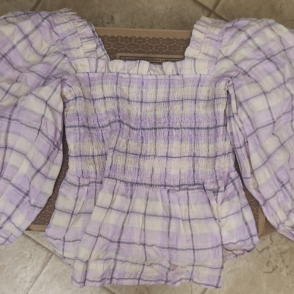 NWT GANNI Orchid Bloom